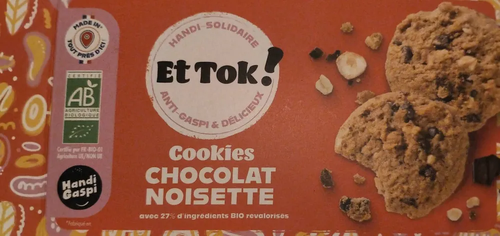 Cookies Chocolat noisette