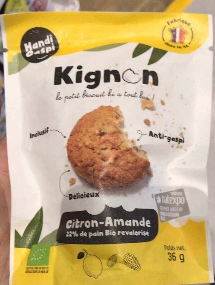 kignon citron amande