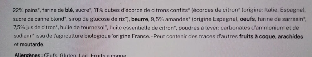 kignon biscuit citron amande
