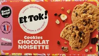 Cookie chocolat noisette