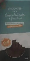 Crookies - Chocolat noir et fleur de Sel