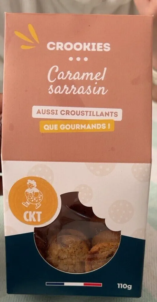Crookies caramel sarrasin
