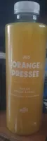 Jus orange pressée