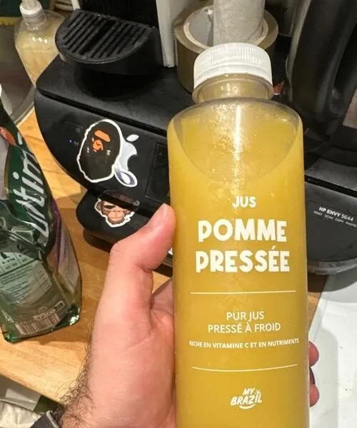 Jus de pomme pressé