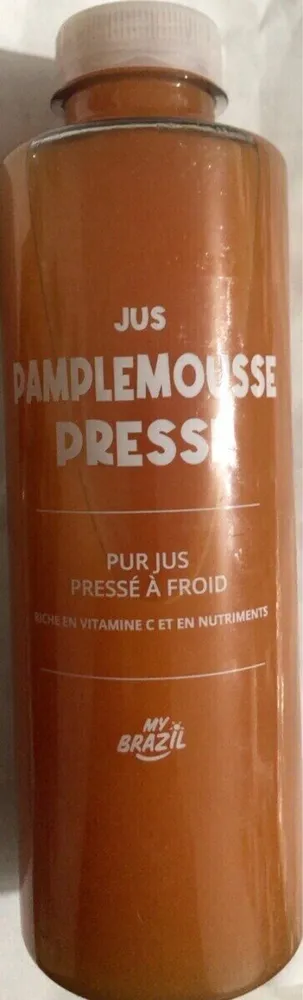 Jus de pamplemousse pressé