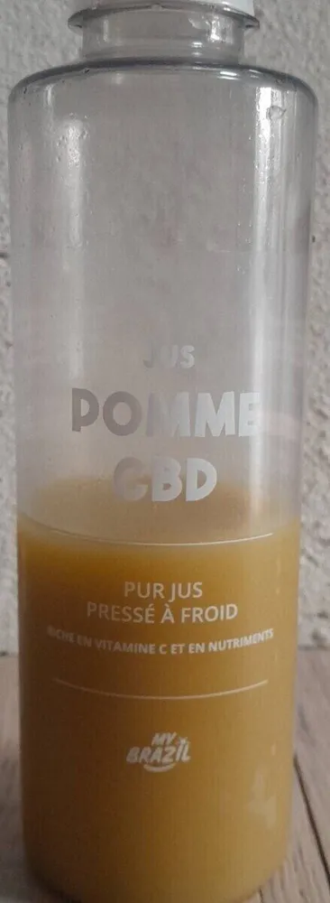Jus pomme CBD