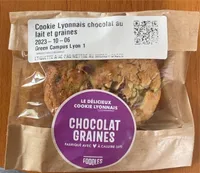 Cookie lyonnais chocolat au lait et graines