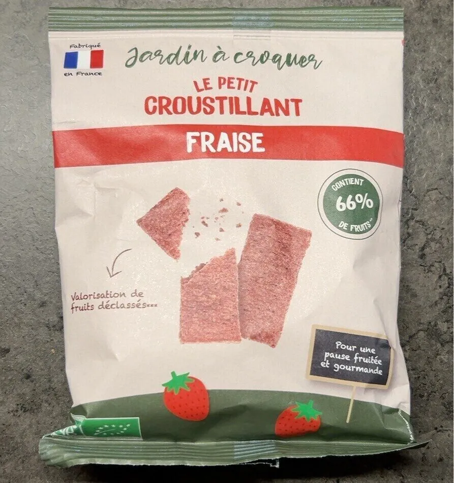 Le petit croustillant fraise