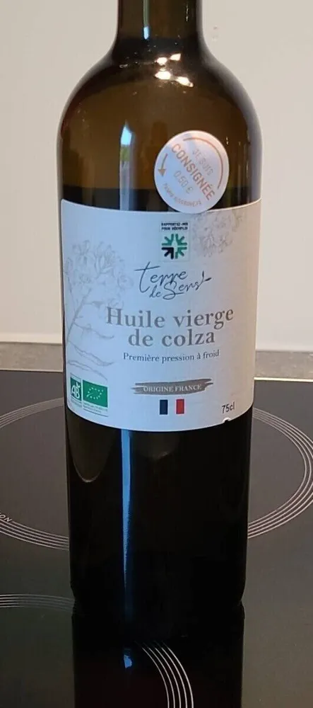 Huile vierge de colza