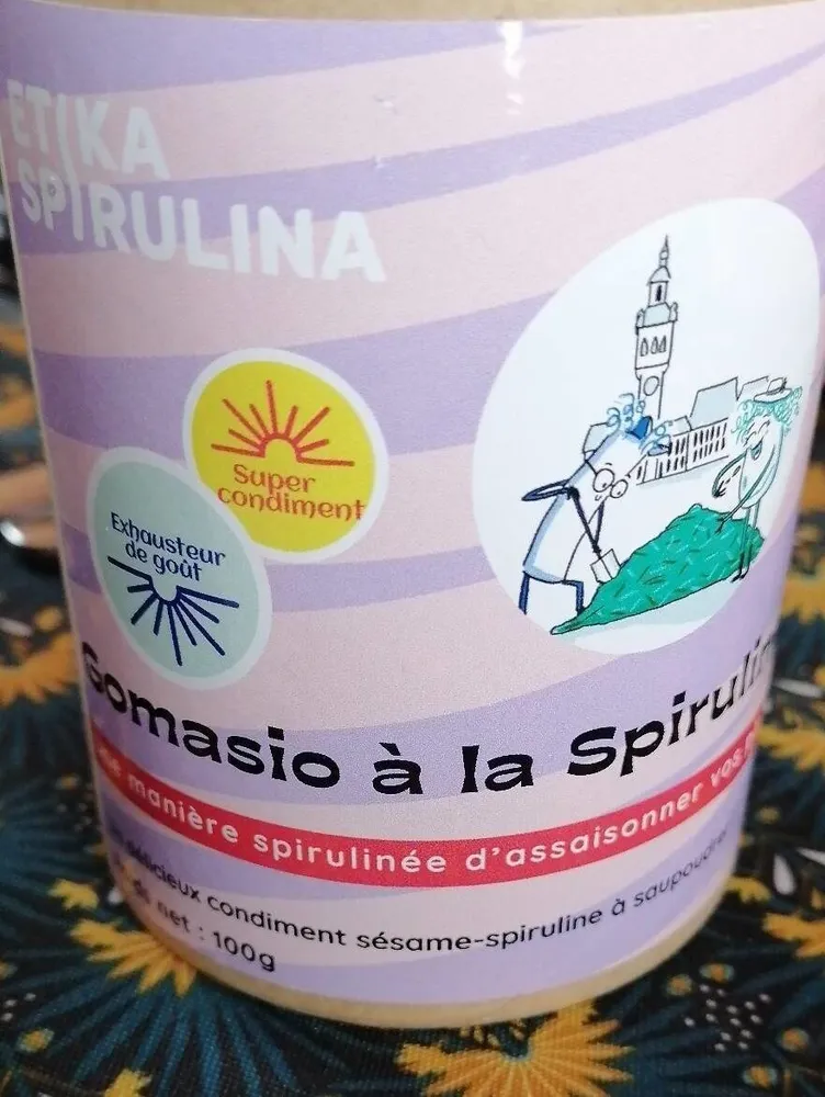 Gomasio à la spiruline