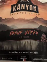 Kanyon - Boeuf Jerky Nature - 50g