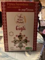 Pâtes Fermières Bio semi-complètes du pays Tolosan Gigli