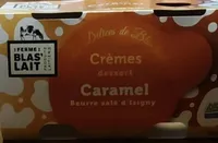 Crème dessert caramel beurre salé