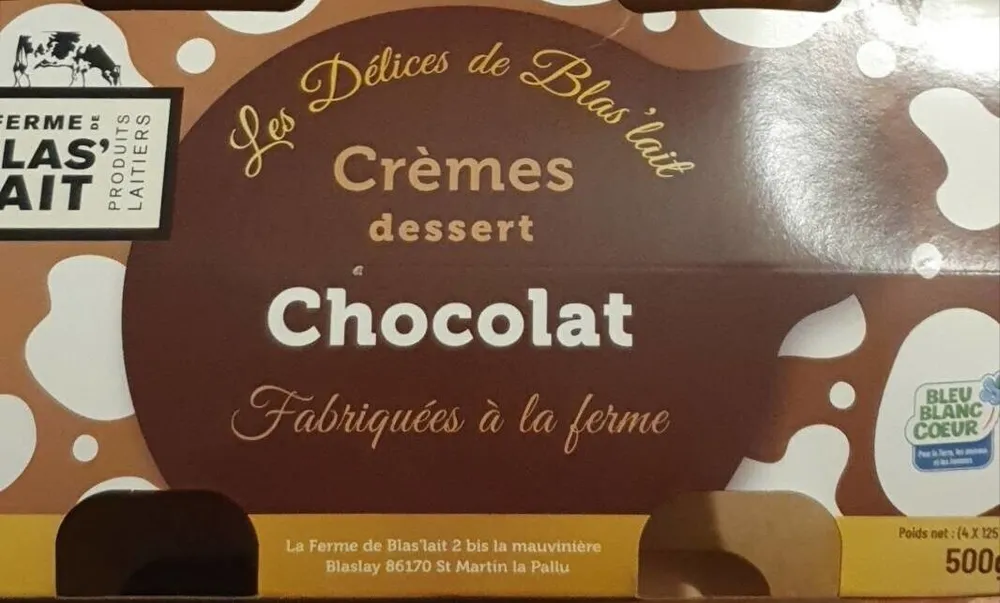 Crèmes dessert chocolat