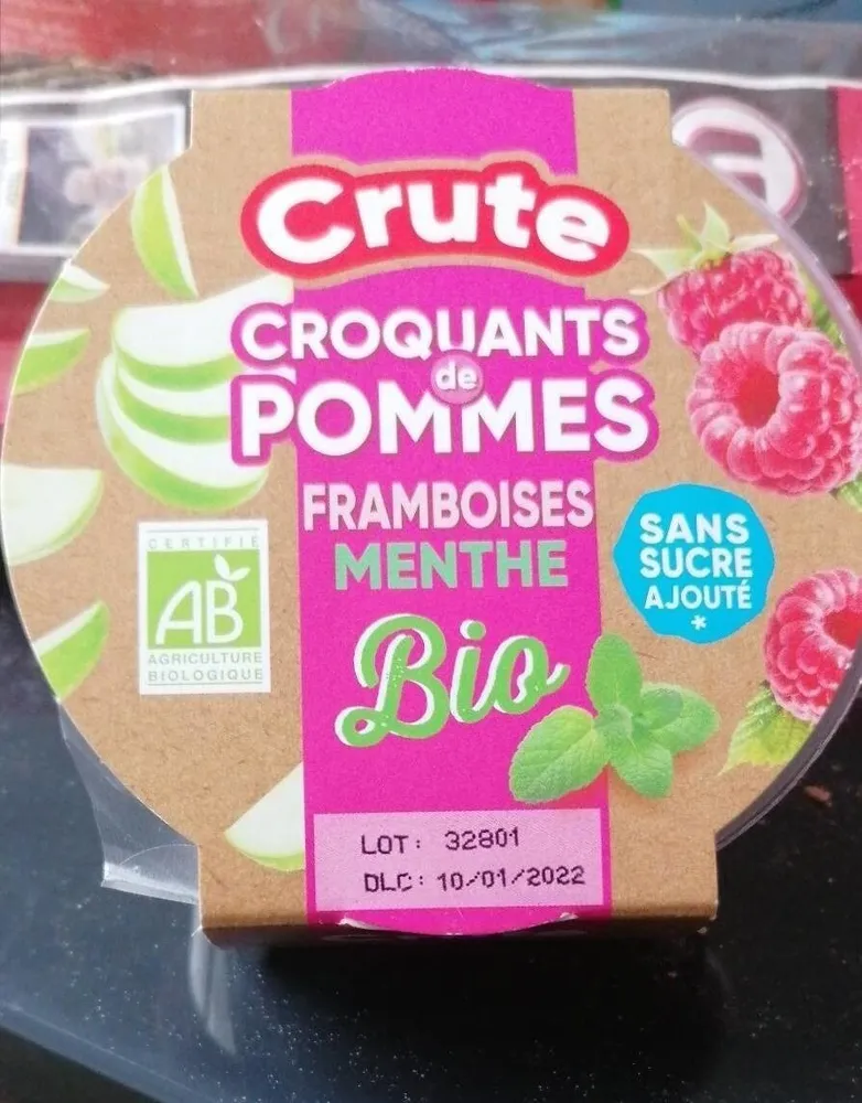 croquants de pommes bio
