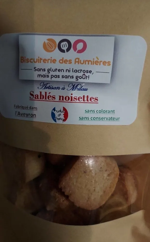 Sablés aux noisettes