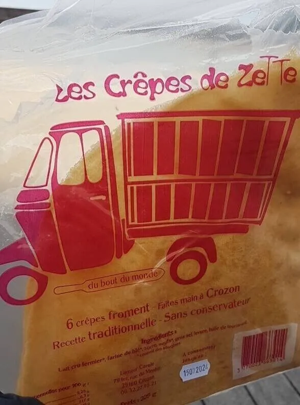 6 crêpes