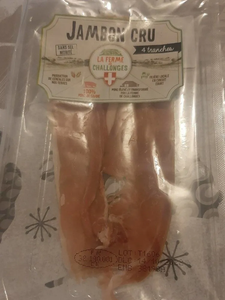 Jambon cru de la ferme