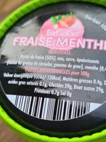 Glace fraise menthe