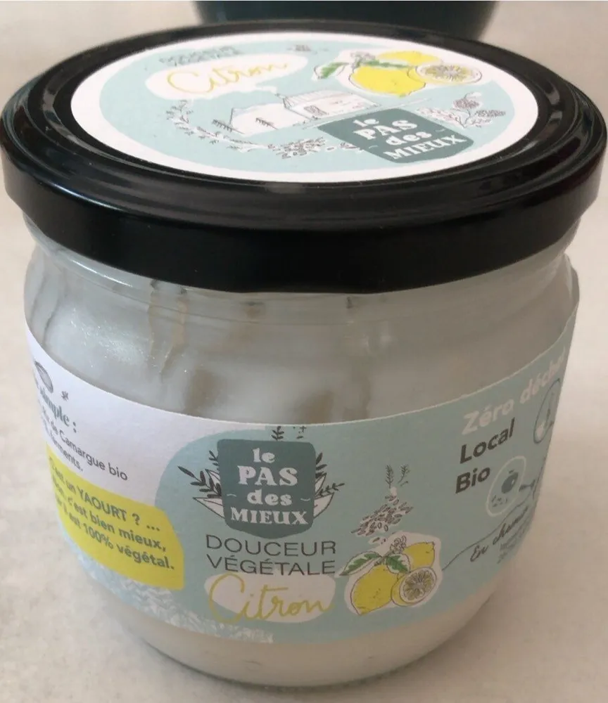 Douceur végétal citron