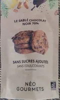 Le sablé chocolat noir