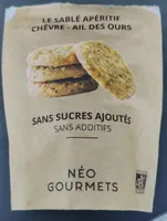 Le sablé apéritif -Ail des ours