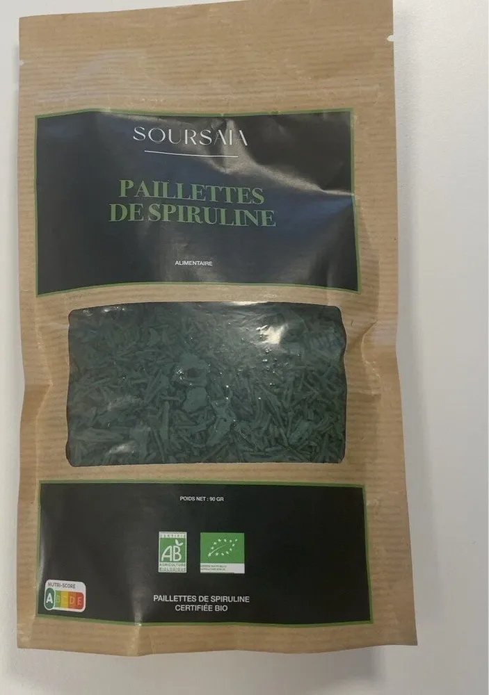 Paillettes de Spiruline
