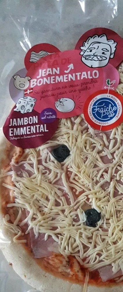 Pizza jambon emmental de Jean Bonementalo