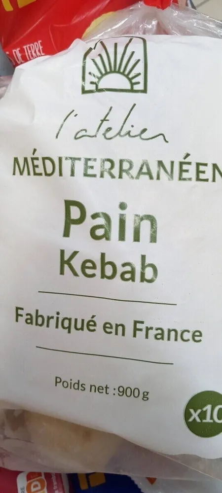 L'atelier méditerranée pain kebab