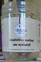 Lentilles vertes au naturel