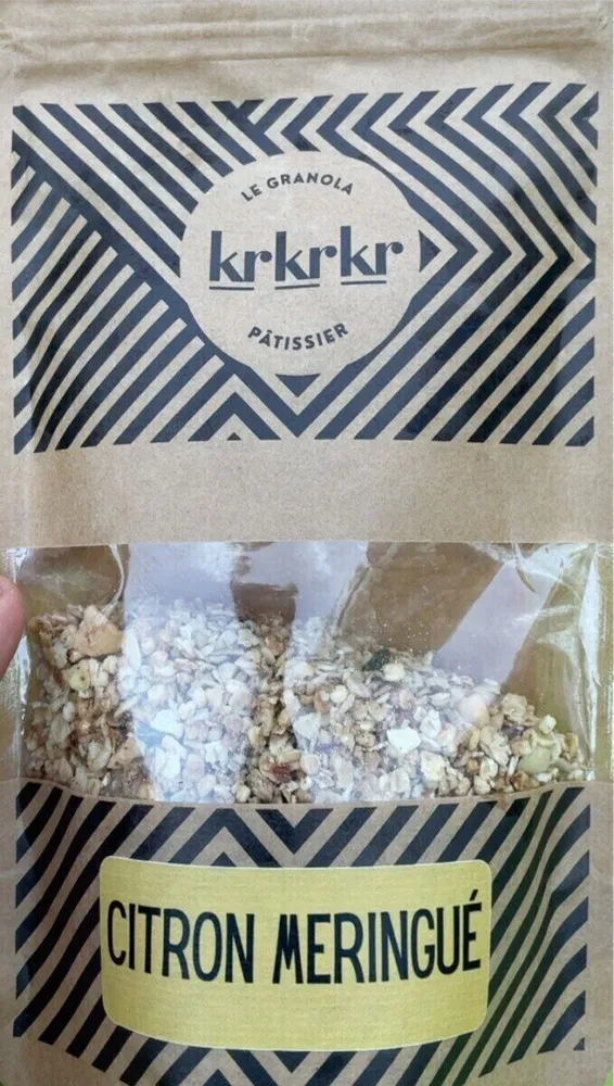 Le Granola Citron Meringué