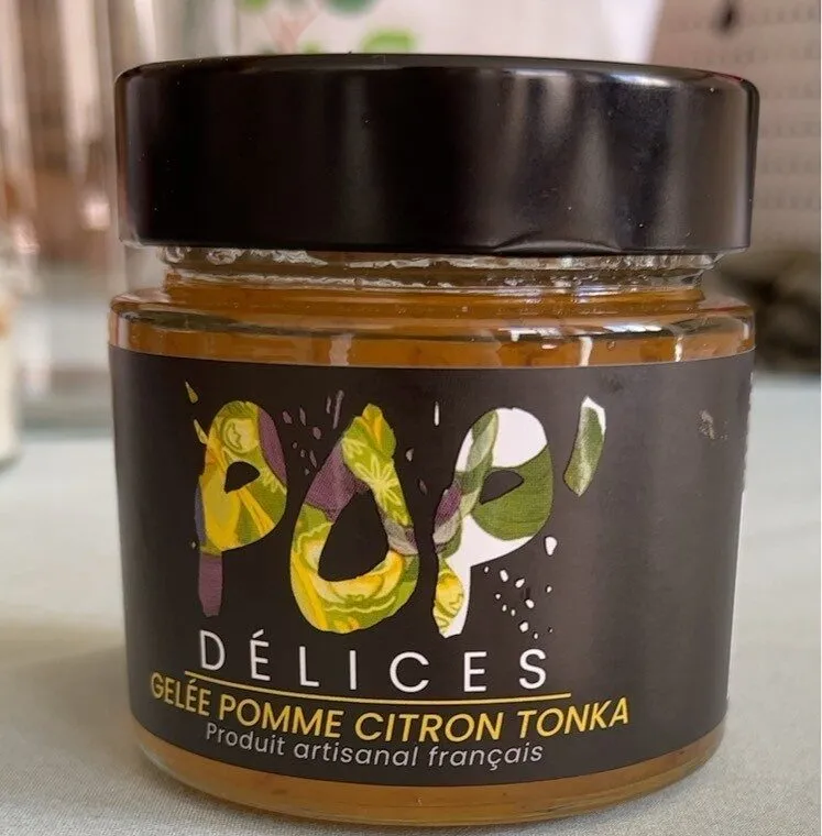 Gelée pomme citron tonka