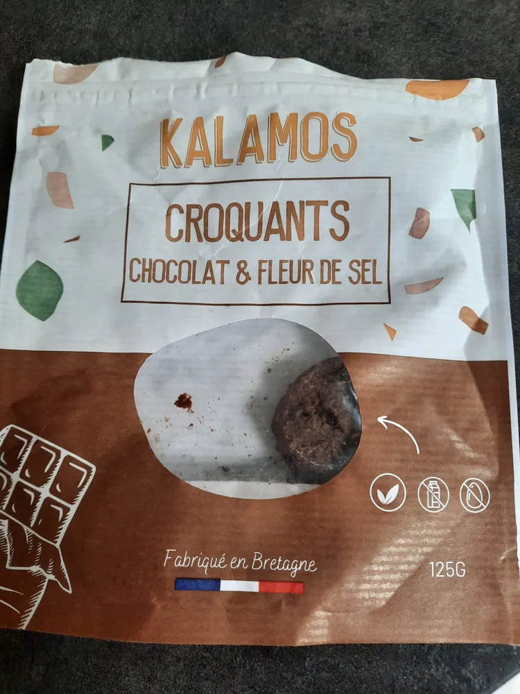 Petits croquants chocolat et fleur de sel
