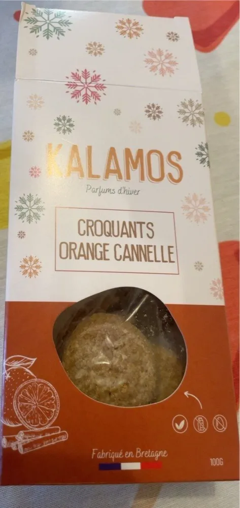 Croquants orange cannelle