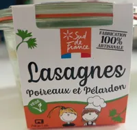 Lasagnes poireaux et Pélardon
