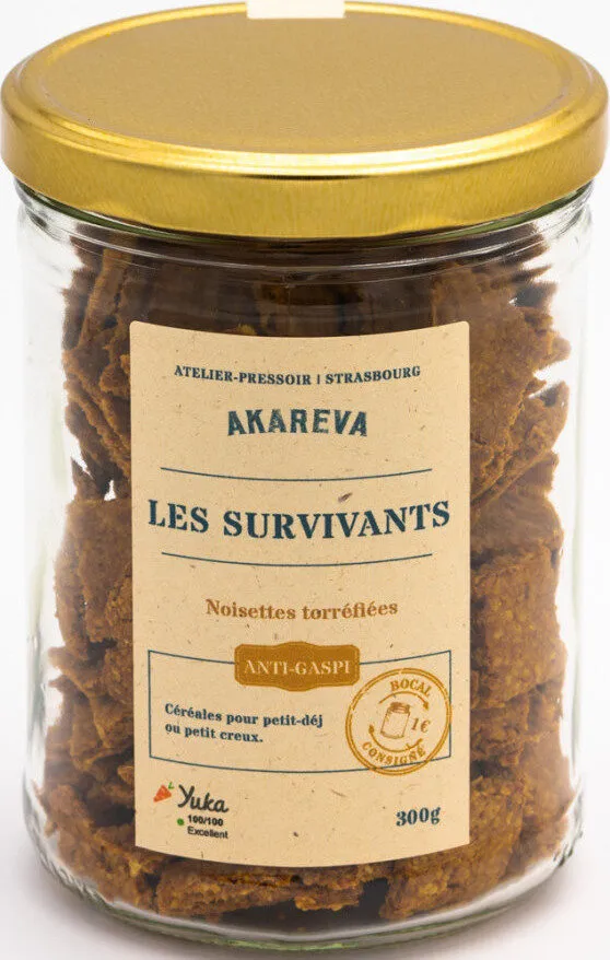 Noisettes torréfiées