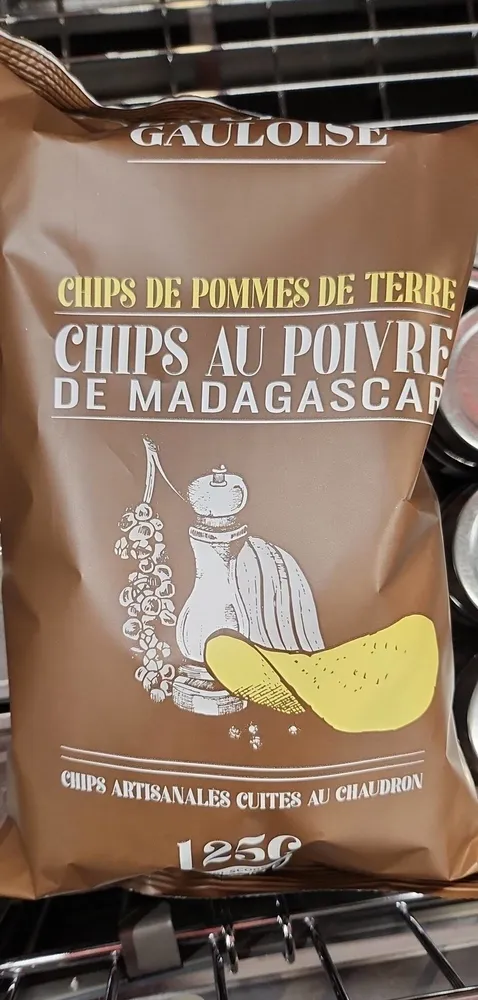 Chips au poivre de madagascar
