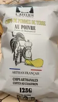 Chips de pommes de terre au poivre