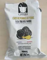 Chips de pommes de terres à la truffe noire