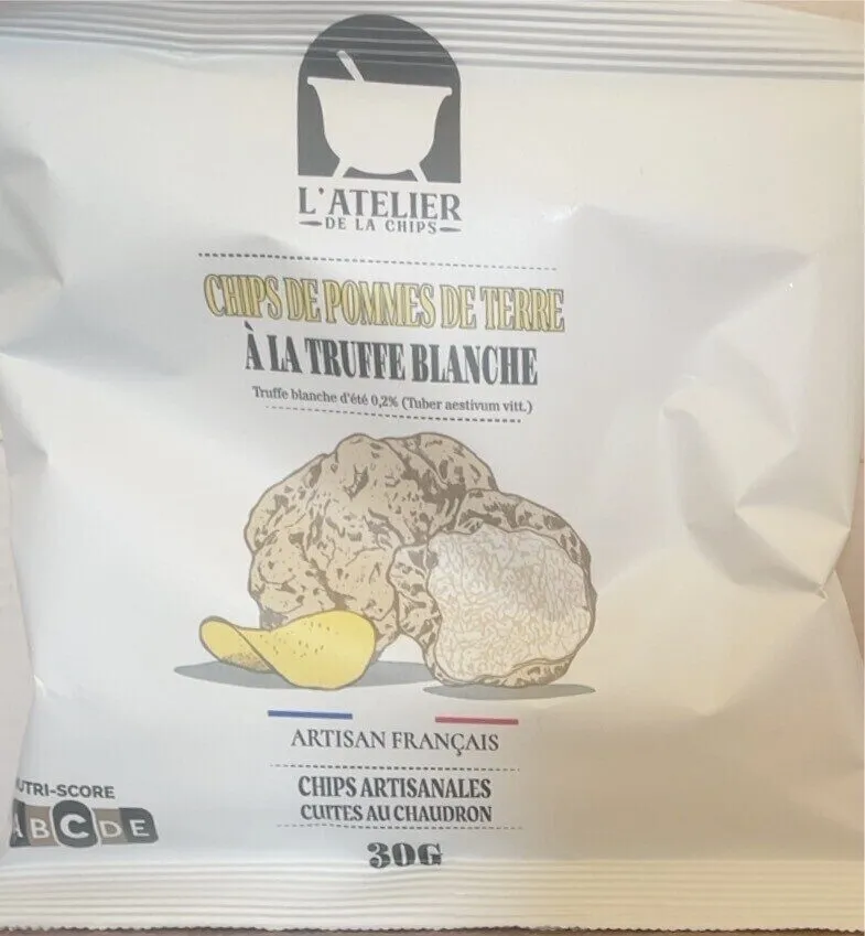 Chips de pomme de terre à la truffe blanche