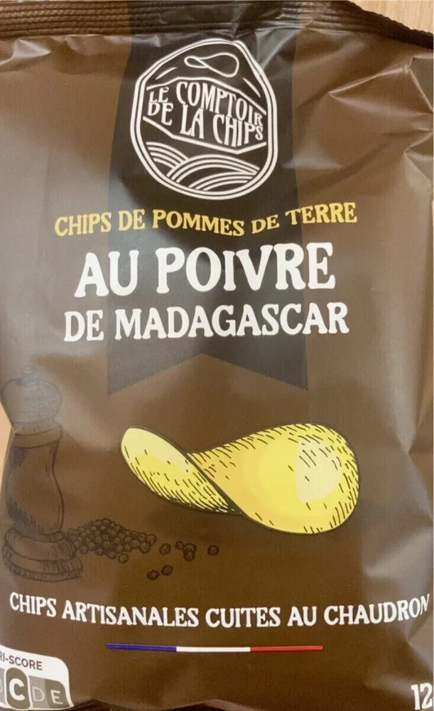 Chips au poivre de Madagascar