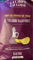 Chips de pommes de terre au vinaigre balsamique