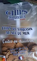 Chips de sarrasin au sel de mer