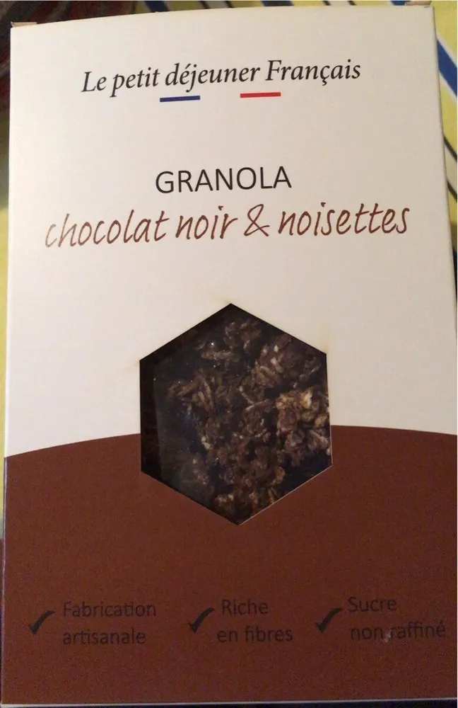Granola chocolat noir & noisettes