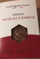 Granola noix de coco & framboises