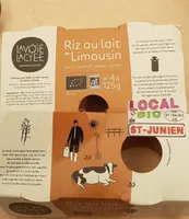 Riz au lait du limousin