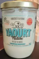 YAOURT Nature AU LAIT DE BREBIS