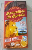 Chocolat noir orange noisettes et amandes pilées