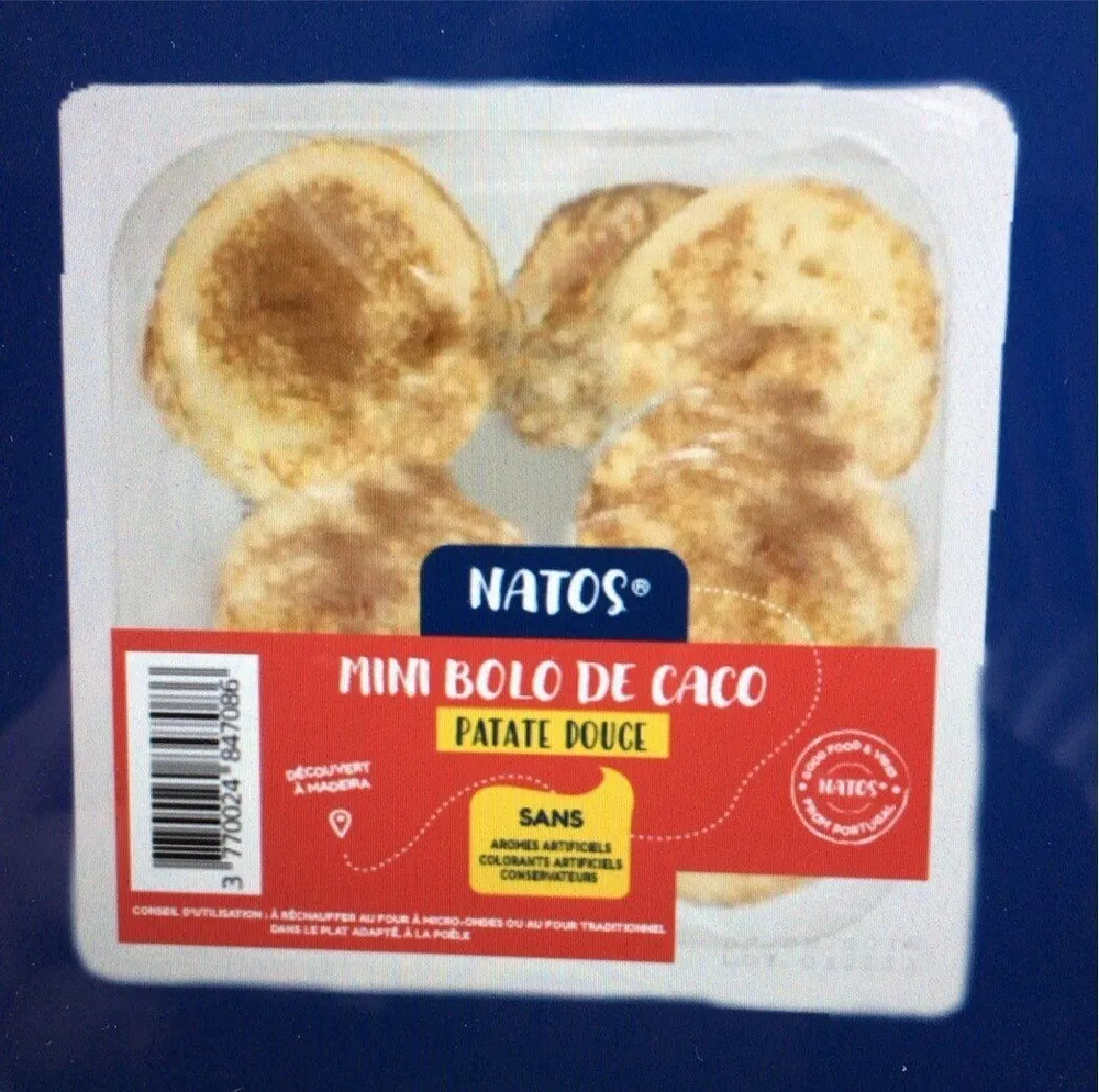 Mini BOLO CACO Patate douce