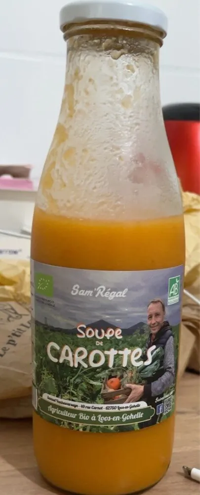 Soupe de carotte